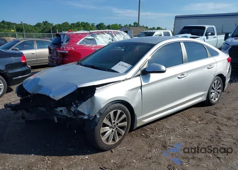 2016 Hyundai Sonata Sport from USA, damaged, VIN 5NPE34AF7GH431147